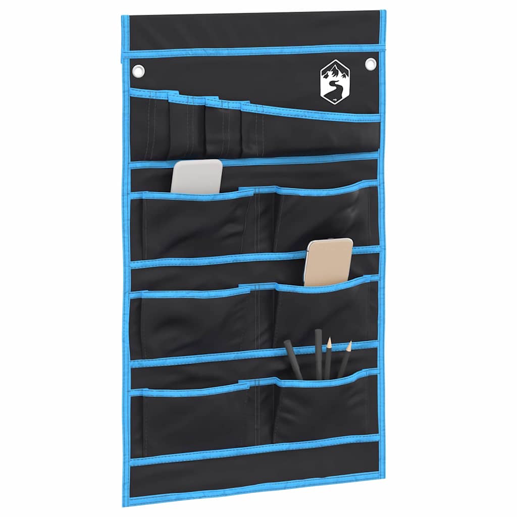 Opslagzak met opslag Zwart en Blauw 63,5 x 40 cm oxford is nu te koop bij PeponiXL, paradijselijk wonen!