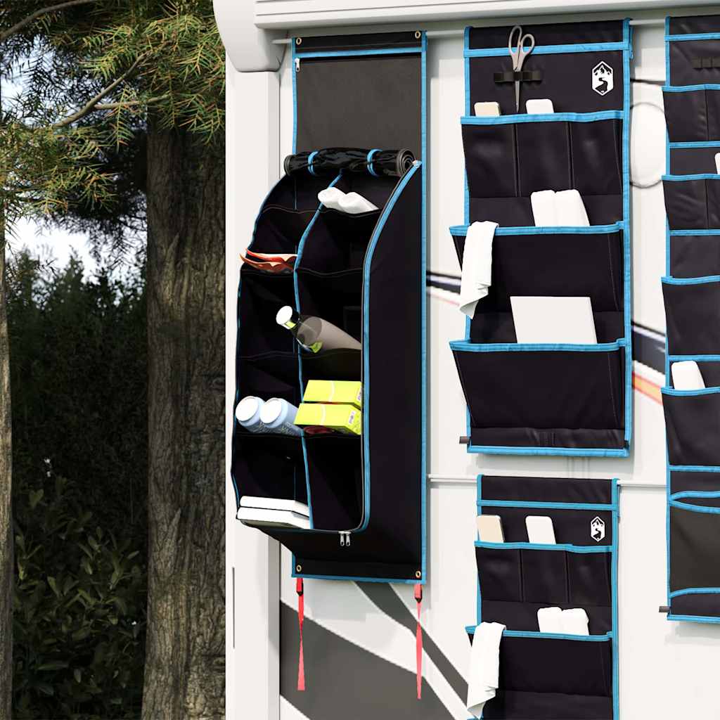 Opslagzak met opslag Zwart en Blauw 140 x 43 cm oxford is nu te koop bij PeponiXL, paradijselijk wonen!