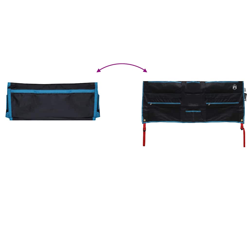 Opslagzak met opslag Zwart en Blauw 98 x 47 cm oxford is nu te koop bij PeponiXL, paradijselijk wonen!