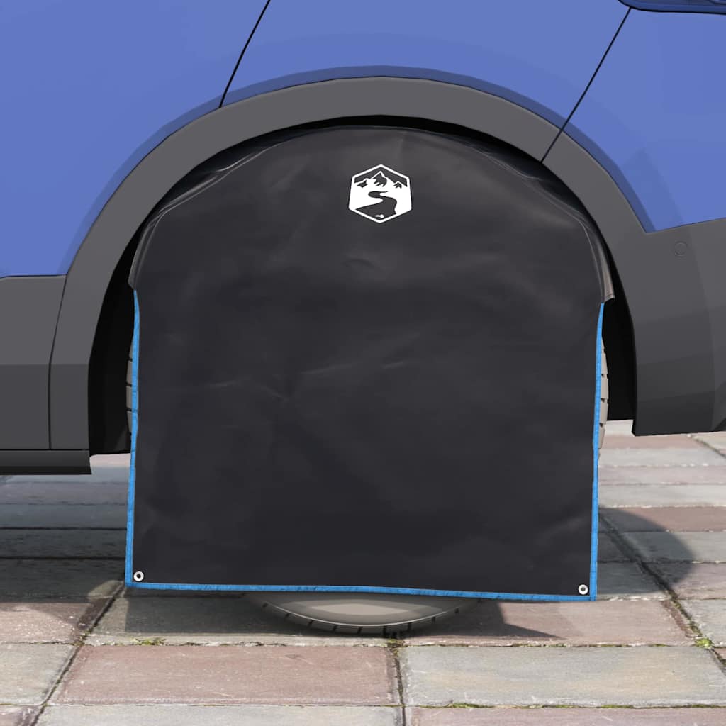 Wieldop Zwart en Blauw 108 x 76 cm oxford is nu te koop bij PeponiXL, paradijselijk wonen!
