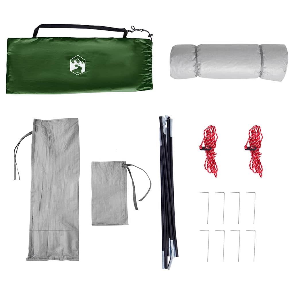 Binnentent met dak met opslag Groen 280 x 220 x 176 cm taft is nu te koop bij PeponiXL, paradijselijk wonen!