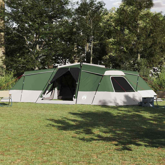 Gezinstent met dak met opslag Groen 833 x 585 x 216 cm taft is nu te koop bij PeponiXL, paradijselijk wonen!