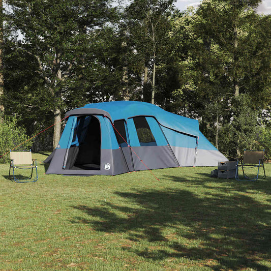 Gezinstent met dak met opslag Blauw 762 x 655 x 218 cm taft is nu te koop bij PeponiXL, paradijselijk wonen!