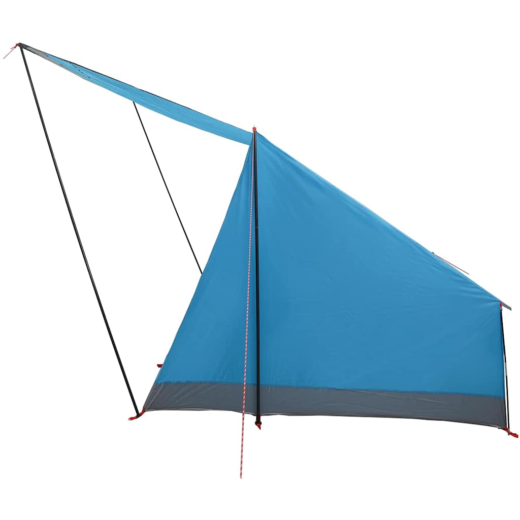 Camping Tent met dak met opslag Blauw 282 x 225 x 154 cm taft is nu te koop bij PeponiXL, paradijselijk wonen!