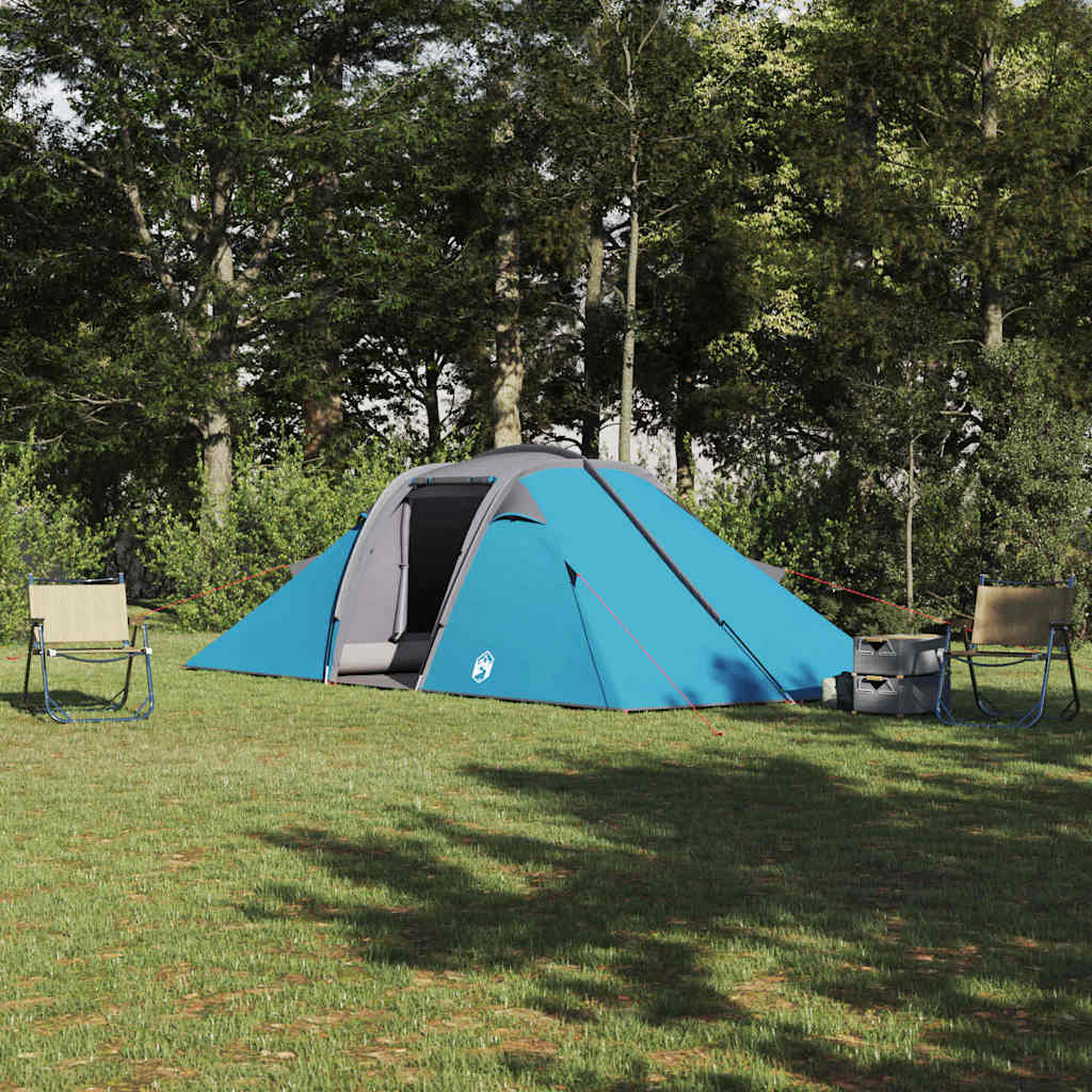 Tunnel tent met dak met opslag Blauw 510 x 240 x 156 cm taft is nu te koop bij PeponiXL, paradijselijk wonen!