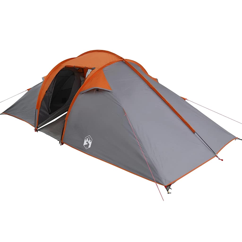 Tunnel tent met dak Grijs en Oranje 510 x 240 x 156 cm taft is nu te koop bij PeponiXL, paradijselijk wonen!