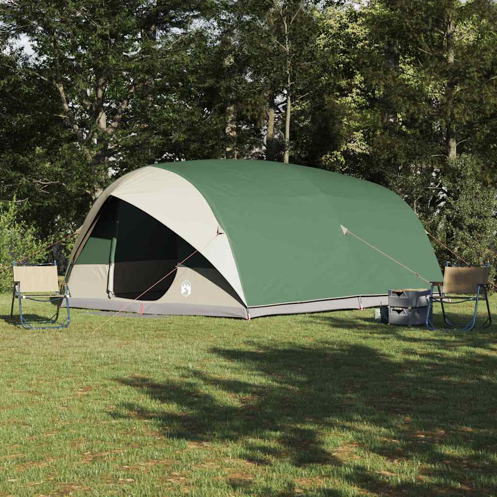 Tunnel tent met dak met opslag Groen 500 x 348 x 200 cm taft is nu te koop bij PeponiXL, paradijselijk wonen!