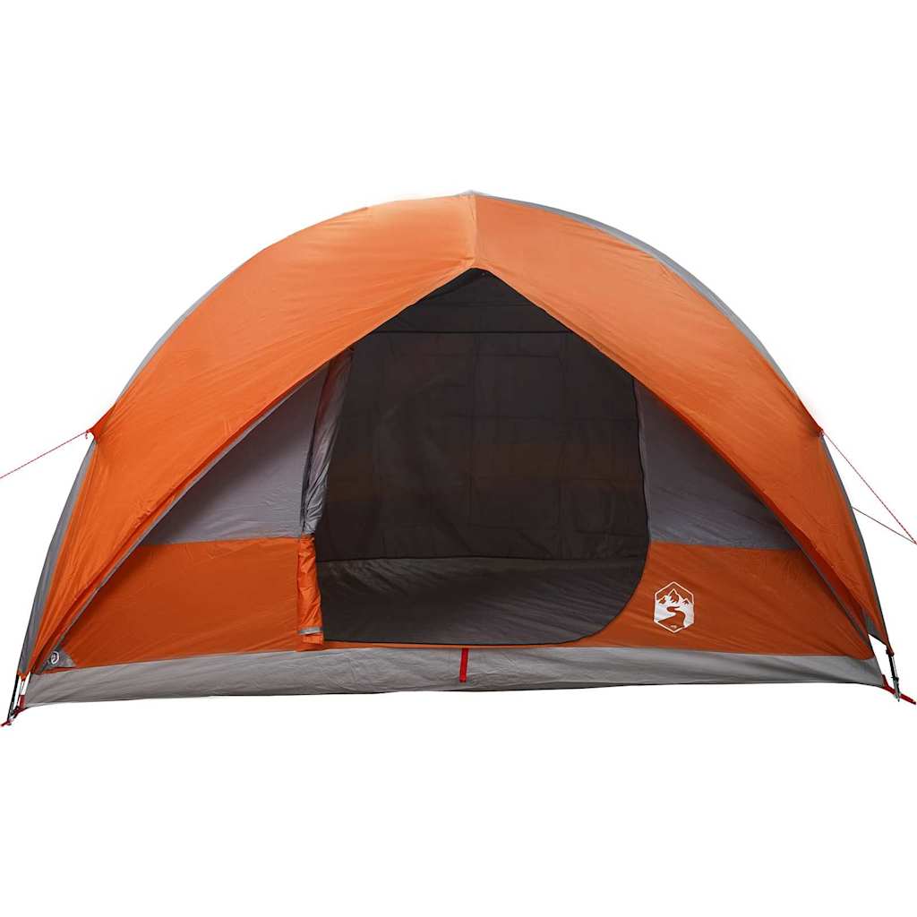 Tunnel tent met dak Grijs en Oranje 500 x 348 x 200 cm taft is nu te koop bij PeponiXL, paradijselijk wonen!