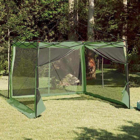 Binnentent met dak met opslag Groen 303 x 303 x 196 cm taft is nu te koop bij PeponiXL, paradijselijk wonen!