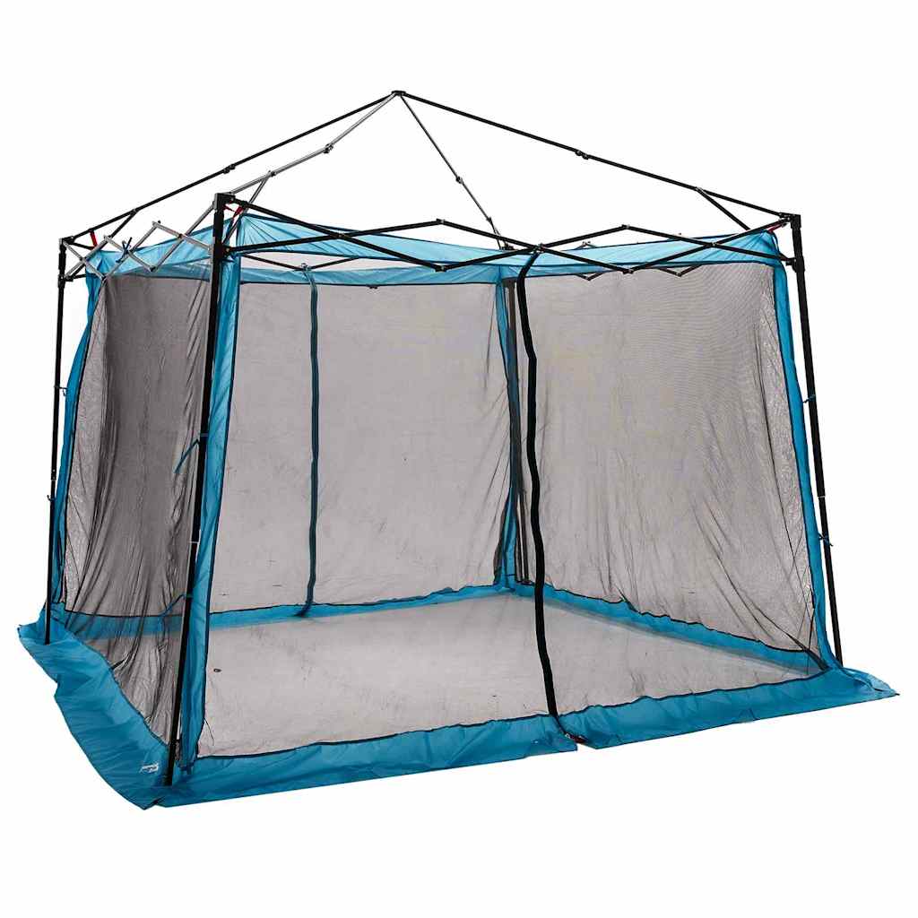 Binnentent met dak met opslag Blauw 303 x 303 x 196 cm taft is nu te koop bij PeponiXL, paradijselijk wonen!
