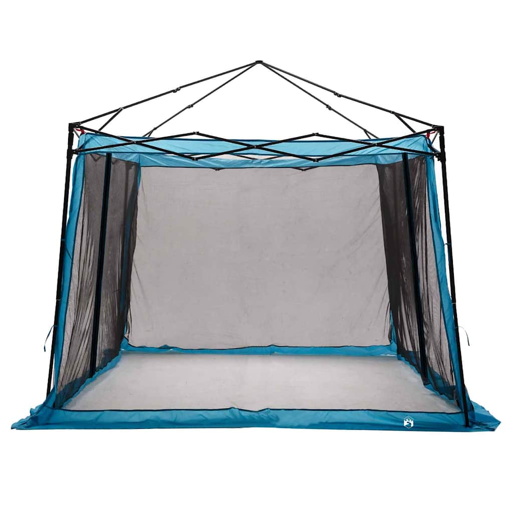Binnentent met dak met opslag Blauw 303 x 303 x 196 cm taft is nu te koop bij PeponiXL, paradijselijk wonen!