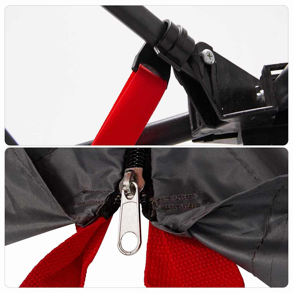 Binnentent met dak Grijs en Oranje 303 x 303 x 196 cm taft is nu te koop bij PeponiXL, paradijselijk wonen!