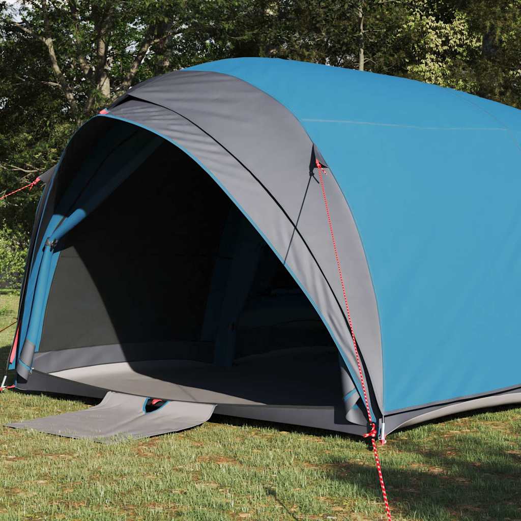Tunnel tent met dak met opslag Blauw 410 x 285 x 198 cm taft is nu te koop bij PeponiXL, paradijselijk wonen!