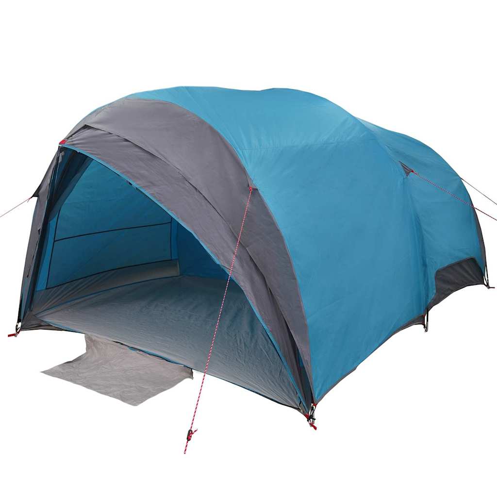 Tunnel tent met dak met opslag Blauw 410 x 285 x 198 cm taft is nu te koop bij PeponiXL, paradijselijk wonen!