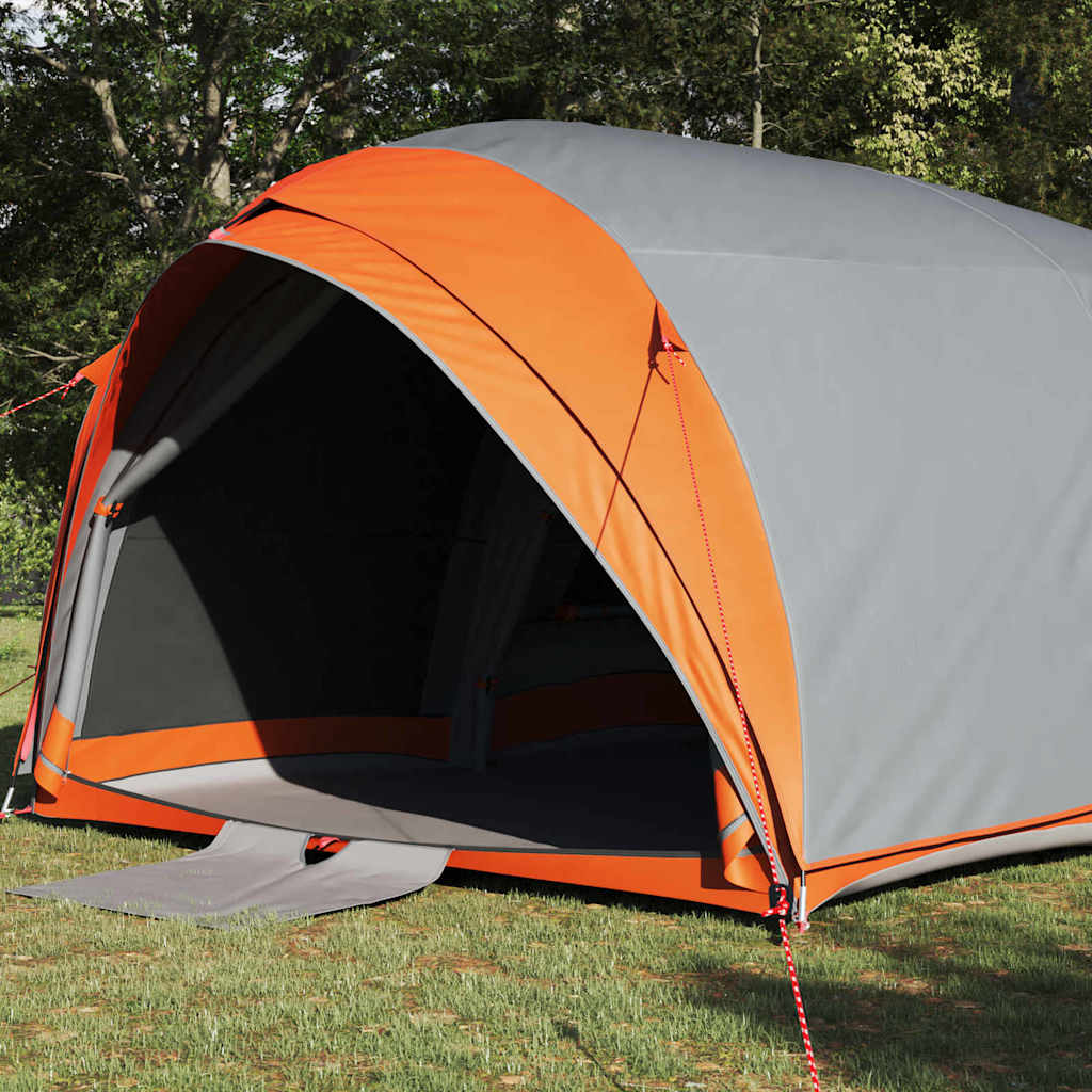 Tunnel tent met dak Grijs en Oranje 410 x 285 x 198 cm taft is nu te koop bij PeponiXL, paradijselijk wonen!