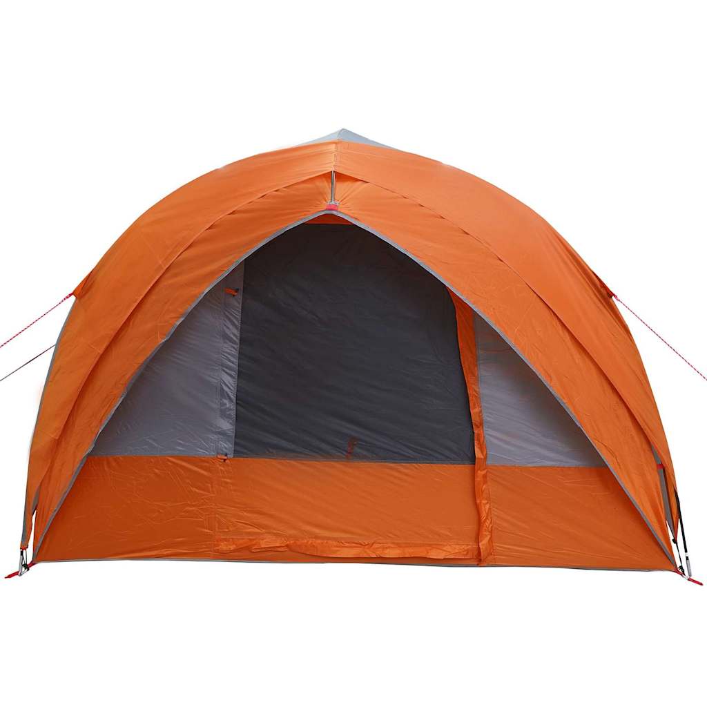Tunnel tent met dak Grijs en Oranje 410 x 285 x 198 cm taft is nu te koop bij PeponiXL, paradijselijk wonen!