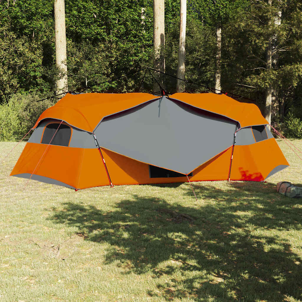 Binnentent met dak Grijs en Oranje 520 x 520 x 190 cm taft is nu te koop bij PeponiXL, paradijselijk wonen!