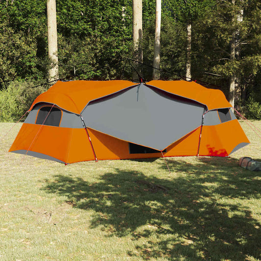 Binnentent met dak Grijs en Oranje 520 x 520 x 190 cm taft is nu te koop bij PeponiXL, paradijselijk wonen!