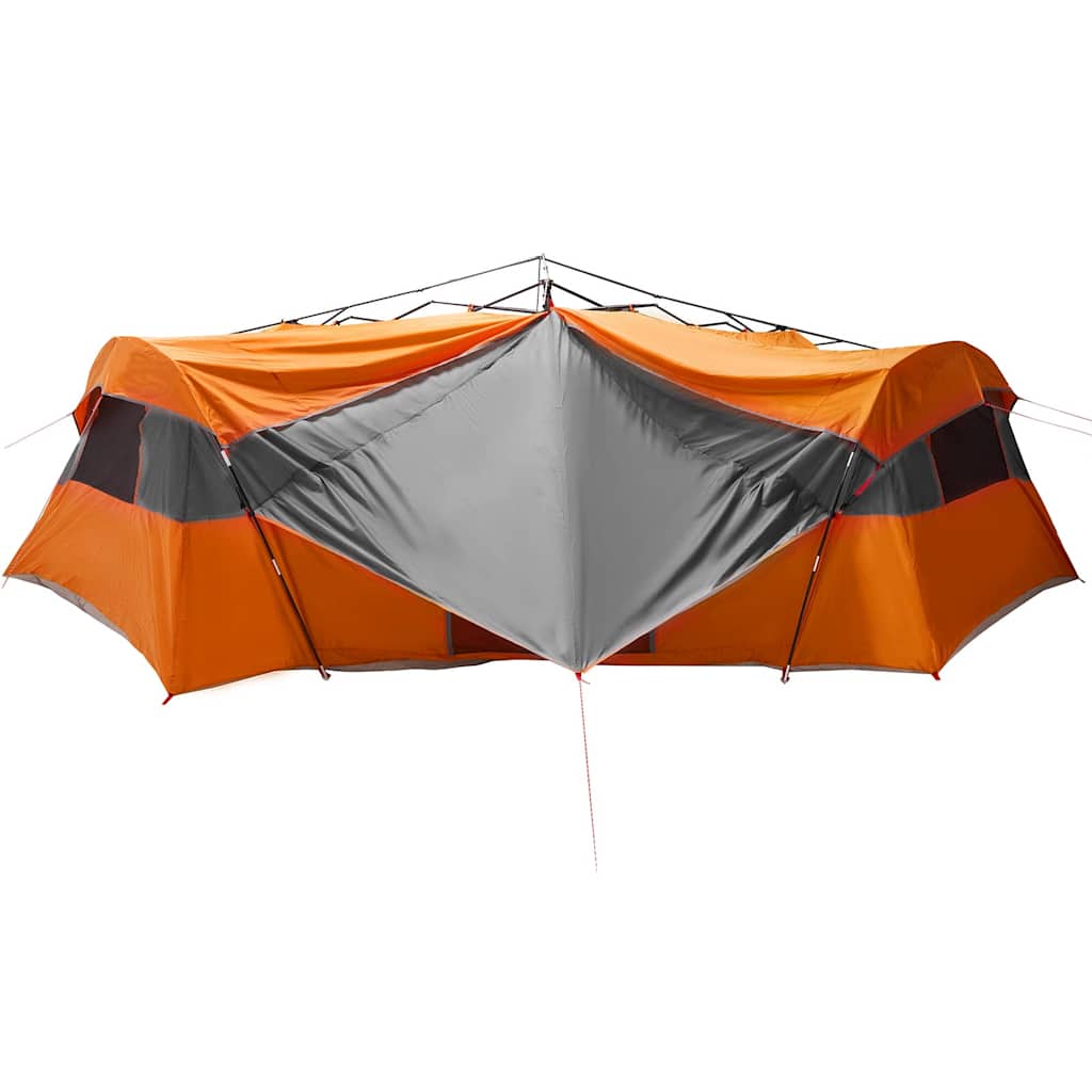 Binnentent met dak Grijs en Oranje 520 x 520 x 190 cm taft is nu te koop bij PeponiXL, paradijselijk wonen!