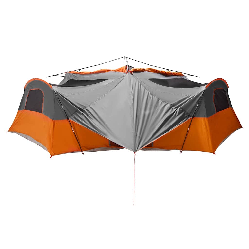 Binnentent met dak Grijs en Oranje 520 x 520 x 190 cm taft is nu te koop bij PeponiXL, paradijselijk wonen!