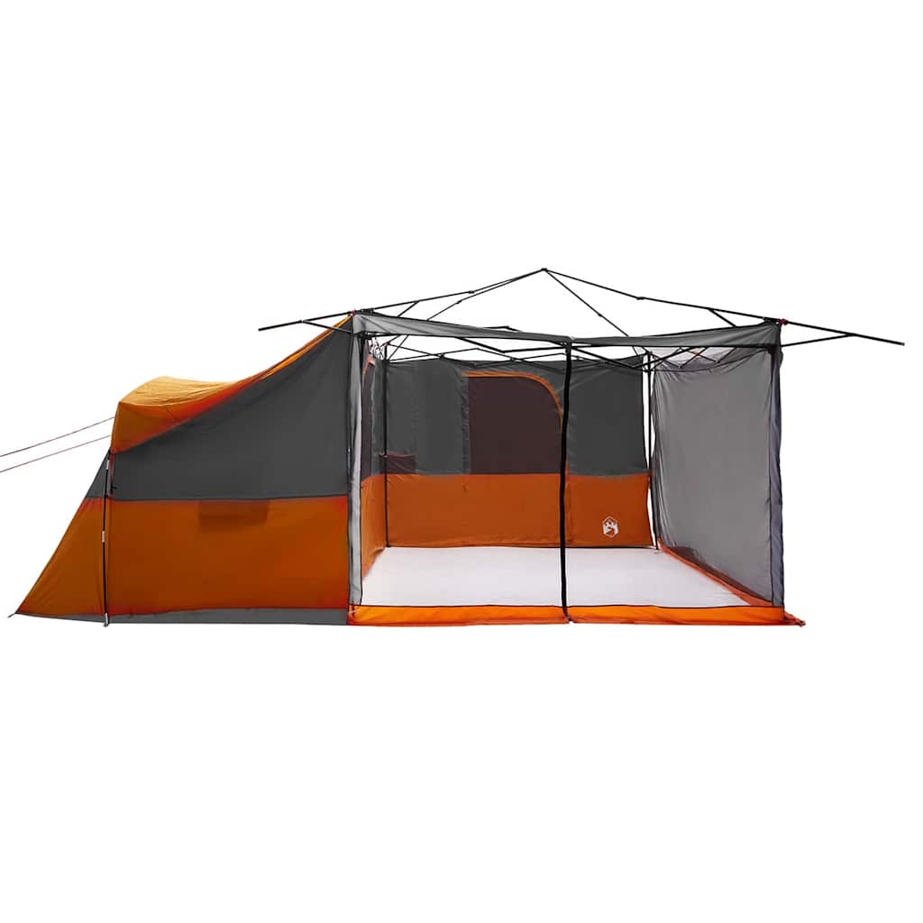 Binnentent met dak Grijs en Oranje 520 x 520 x 190 cm taft is nu te koop bij PeponiXL, paradijselijk wonen!