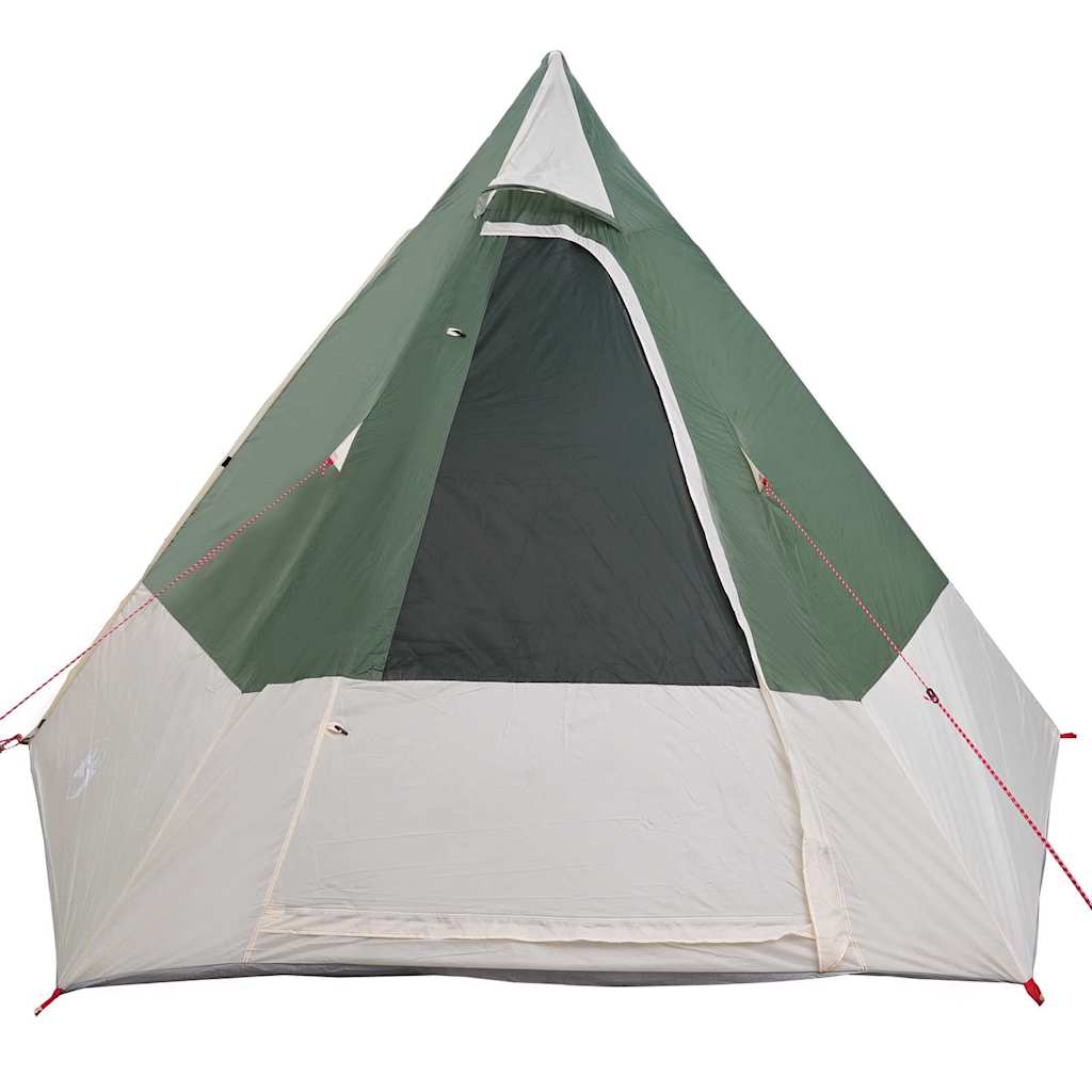 Camping Tent met dak met opslag Groen 482 x 360 x 227 cm taft is nu te koop bij PeponiXL, paradijselijk wonen!