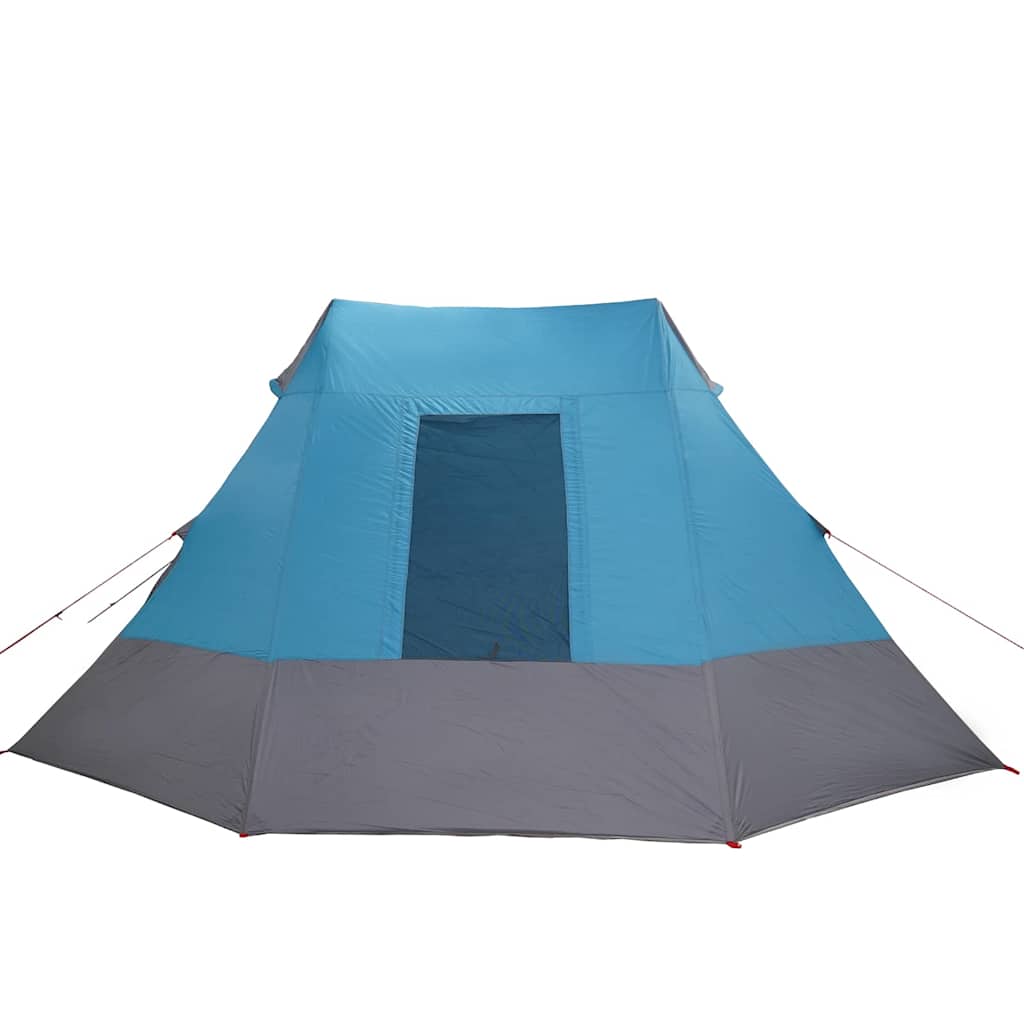 Camping Tent met dak met opslag Blauw 482 x 360 x 227 cm taft is nu te koop bij PeponiXL, paradijselijk wonen!