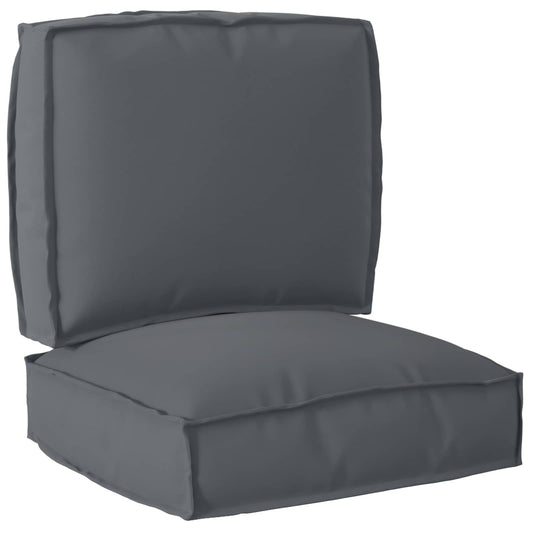 Pallet Kussen Set 2 pcs Antraciet Oxford Stof is nu te koop bij PeponiXL, paradijselijk wonen!