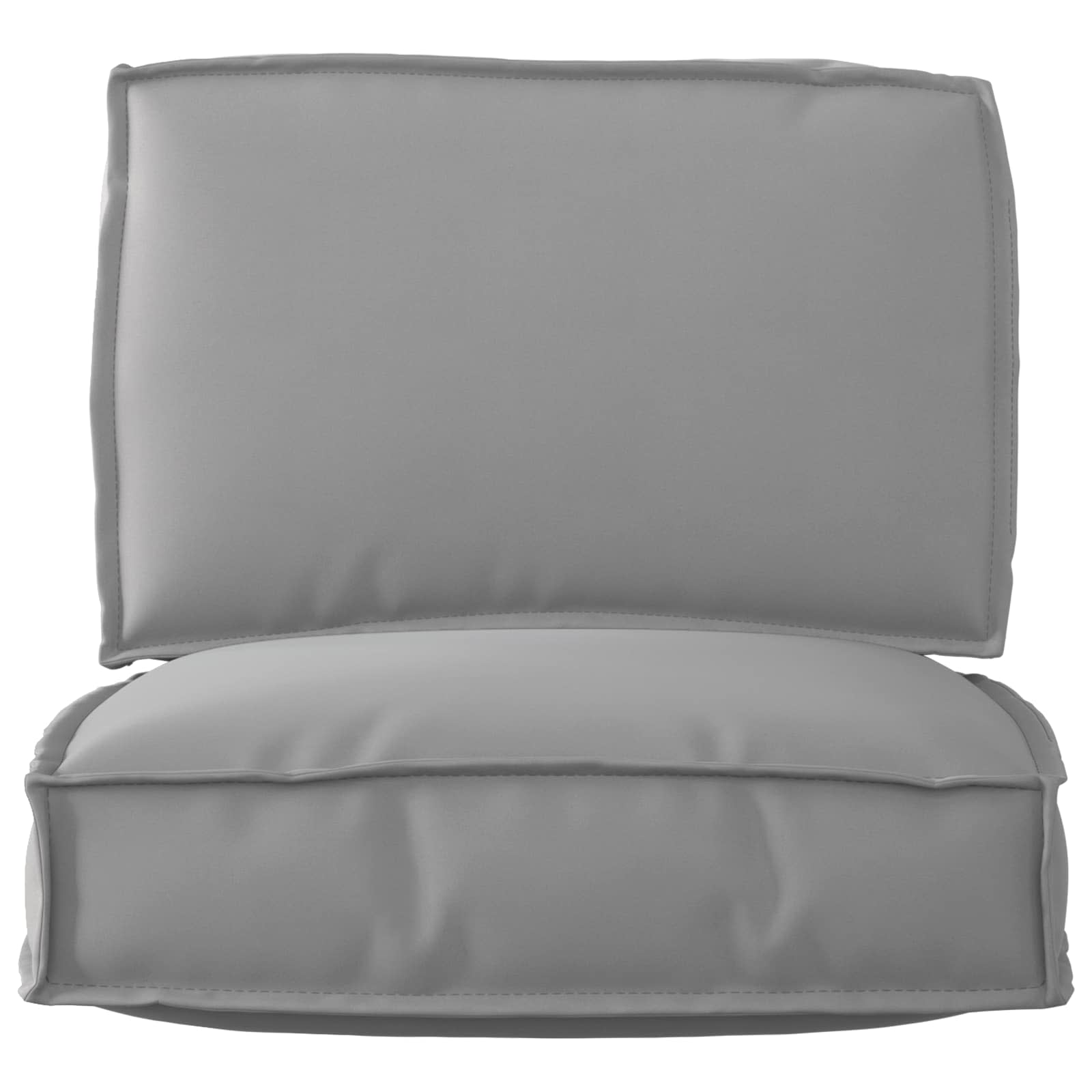 Pallet Kussen Set 2 pcs Grijs Oxford Stof is nu te koop bij PeponiXL, paradijselijk wonen!