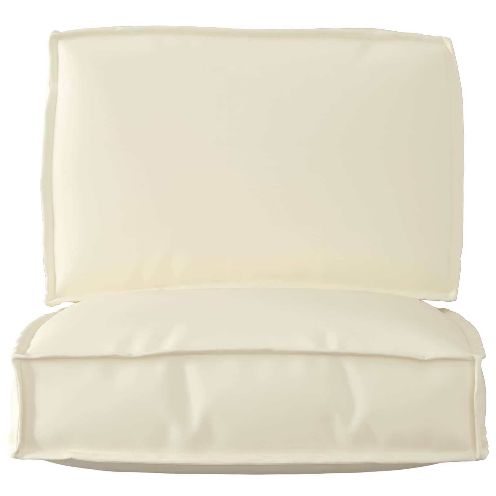 Pallet Kussen Set 2 pcs Crème Oxford Stof is nu te koop bij PeponiXL, paradijselijk wonen!