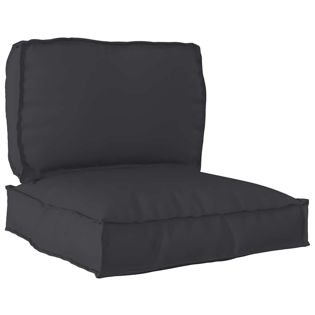 Pallet Kussen Set 2 pcs Zwart Oxford Stof is nu te koop bij PeponiXL, paradijselijk wonen!