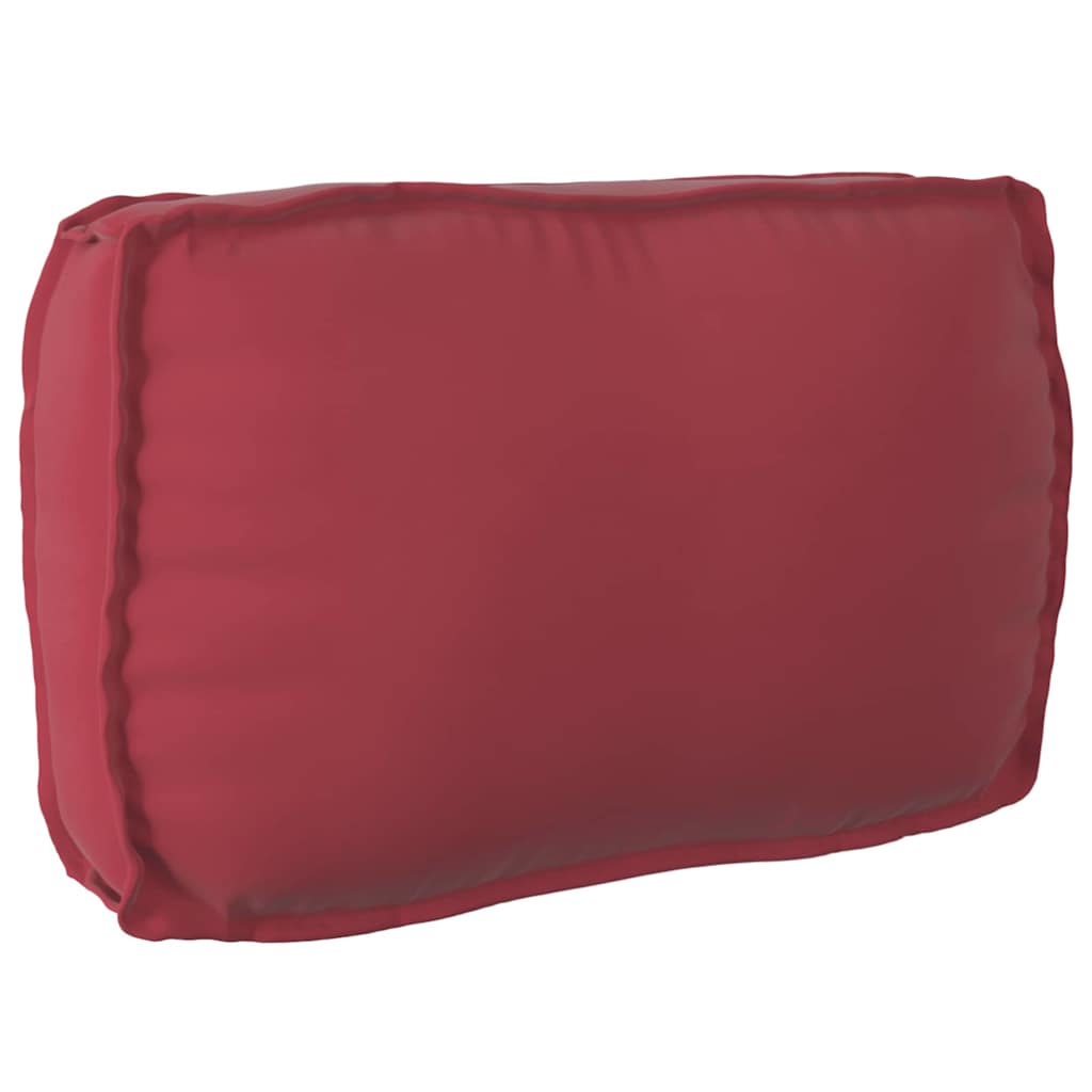 Pallet Kussen Set 2 pcs Wijnrood Oxford Stof is nu te koop bij PeponiXL, paradijselijk wonen!