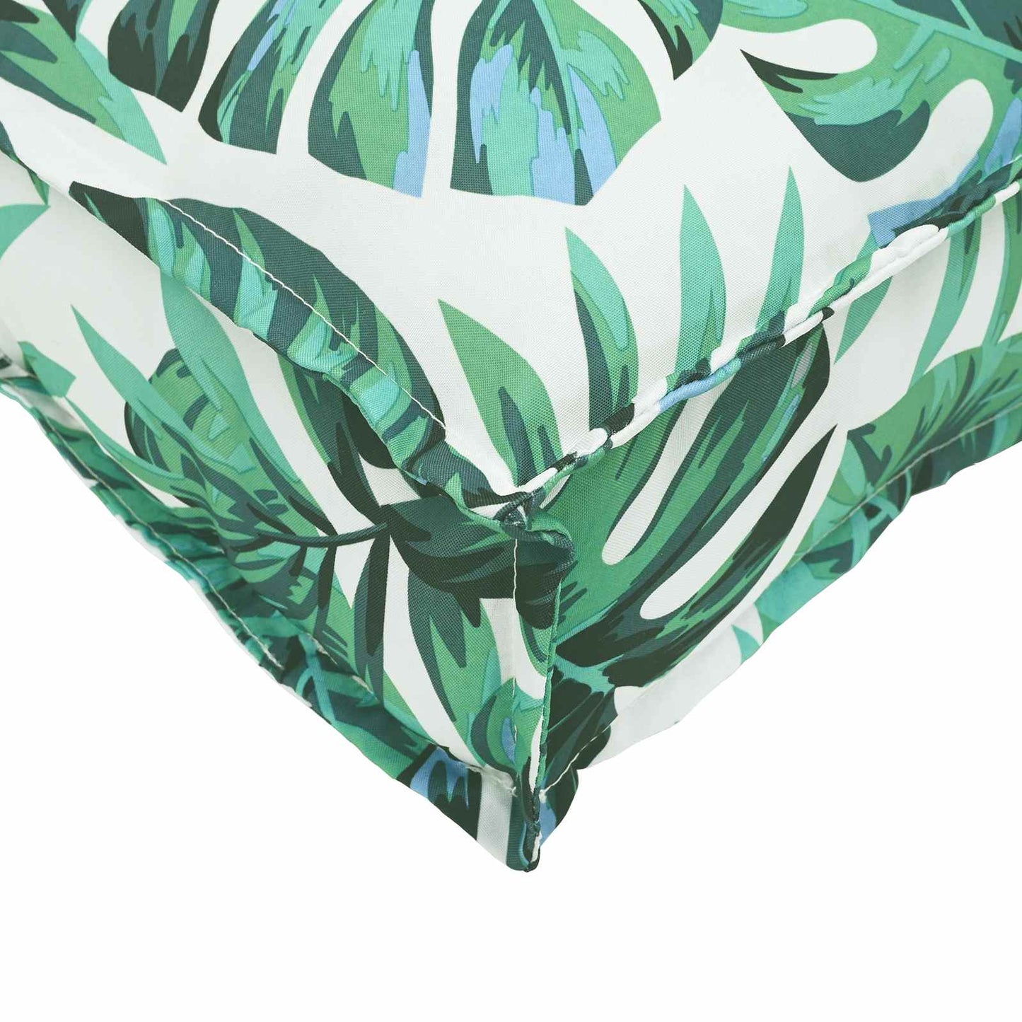 Pallet Kussen Set Bloemen 2 pcs Groen Bladpatroon Oxford Stof is nu te koop bij PeponiXL, paradijselijk wonen!