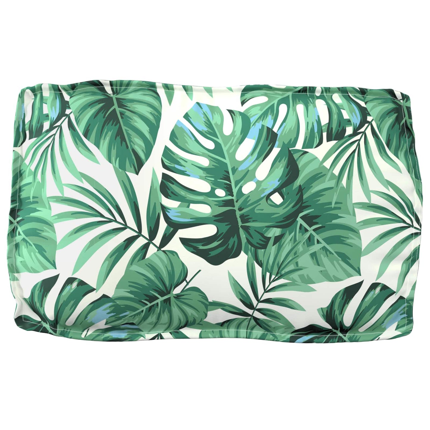 Pallet Kussen Set Bloemen 2 pcs Groen Bladpatroon Oxford Stof is nu te koop bij PeponiXL, paradijselijk wonen!