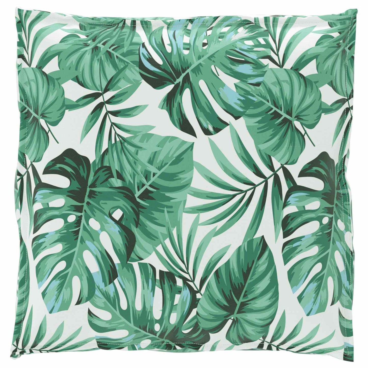 Pallet Kussen Set Bloemen 2 pcs Groen Bladpatroon Oxford Stof is nu te koop bij PeponiXL, paradijselijk wonen!