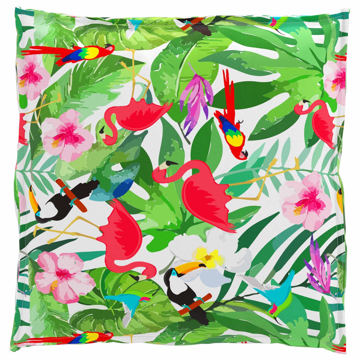 Pallet Kussen Set Bloemen 2 pcs Tropische Jungle Oxford Stof is nu te koop bij PeponiXL, paradijselijk wonen!