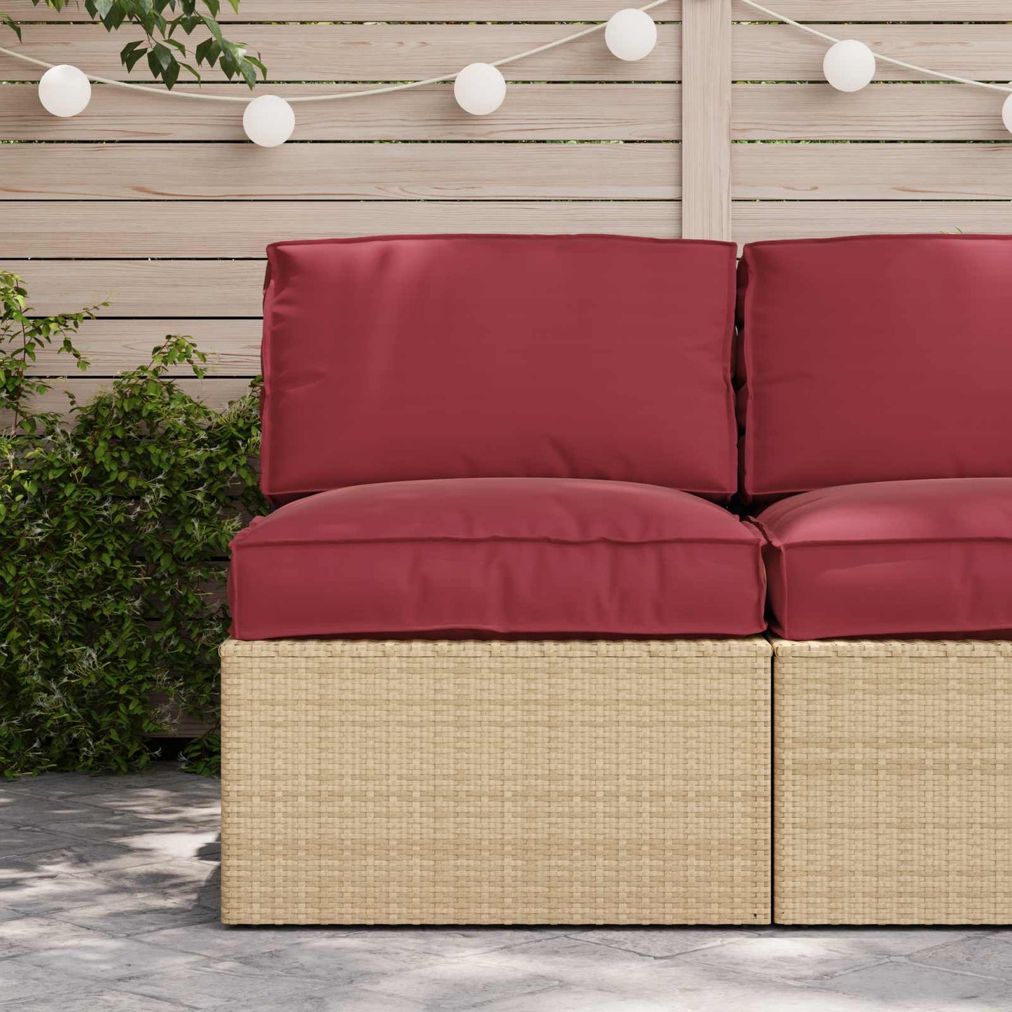 Pallet Kussen Set 2 pcs Zwart Oxford Stof is nu te koop bij PeponiXL, paradijselijk wonen!