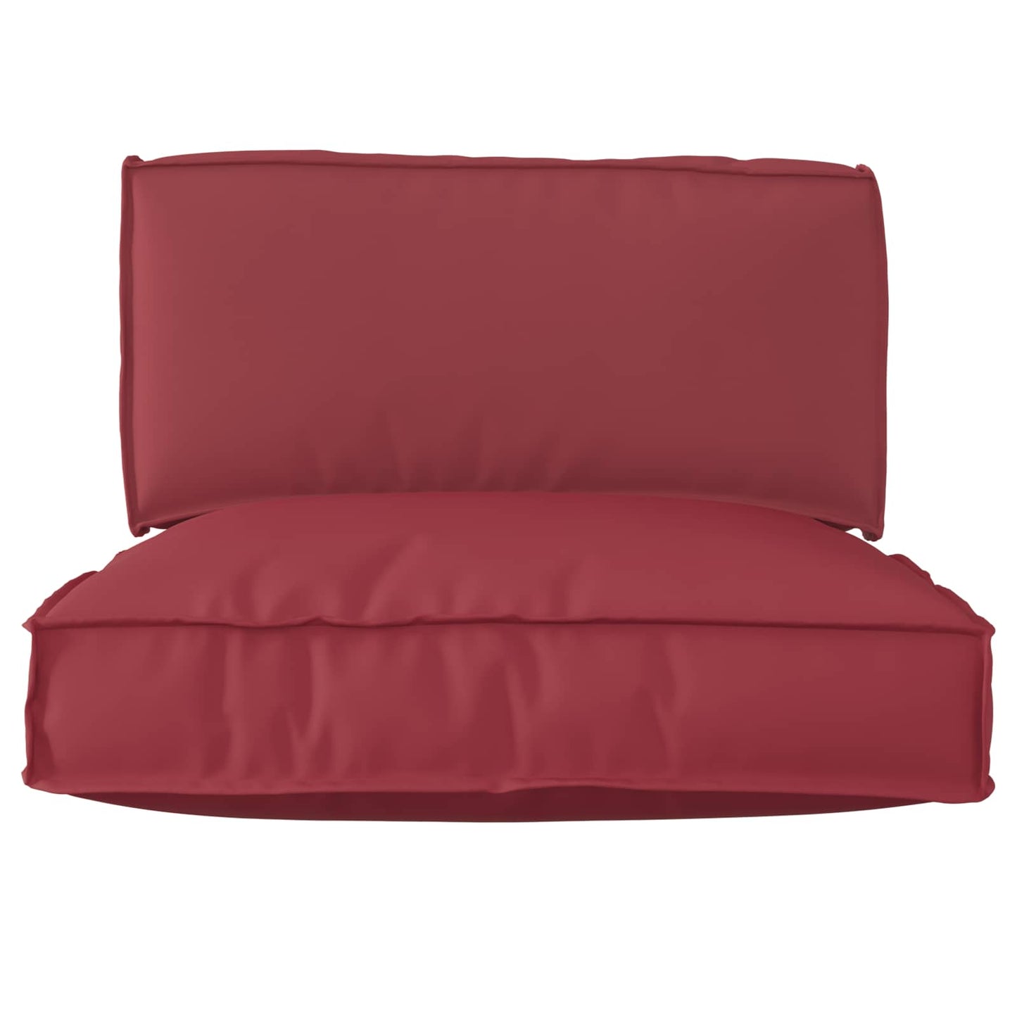 Pallet Kussen Set 2 pcs Wijnrood Oxford Stof is nu te koop bij PeponiXL, paradijselijk wonen!