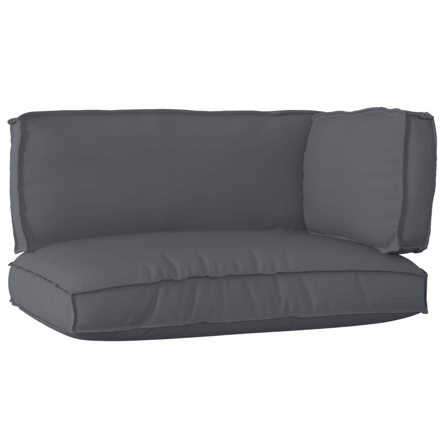 Pallet Kussen Set 3 pcs Antraciet Oxford Stof is nu te koop bij PeponiXL, paradijselijk wonen!