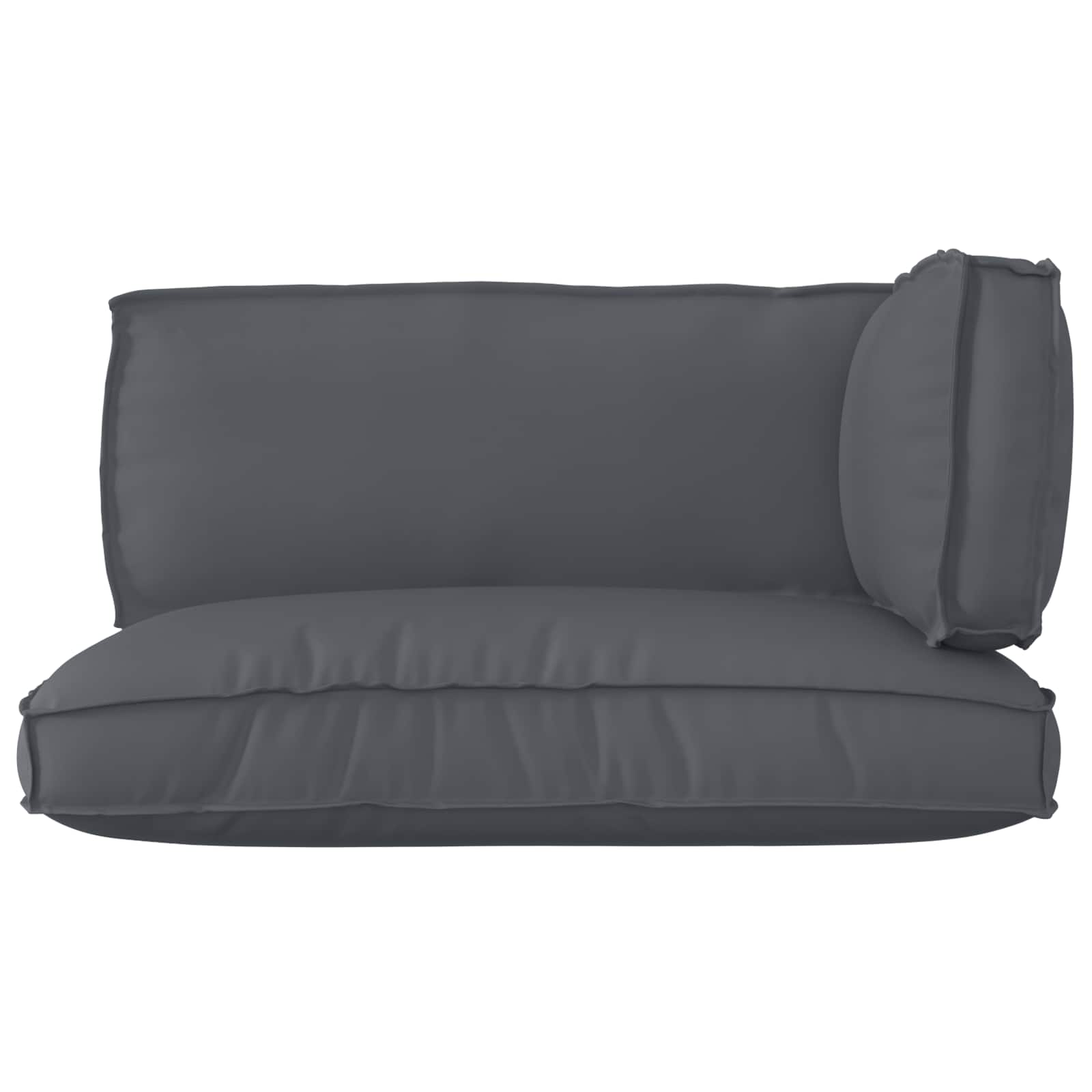 Pallet Kussen Set 3 pcs Antraciet Oxford Stof is nu te koop bij PeponiXL, paradijselijk wonen!