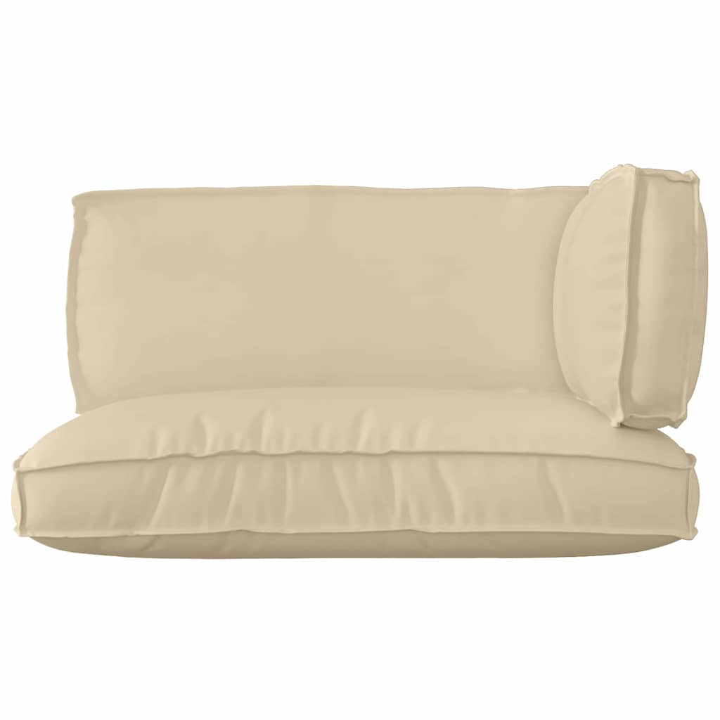 Pallet Kussen Set 3 pcs Beige Oxford Stof