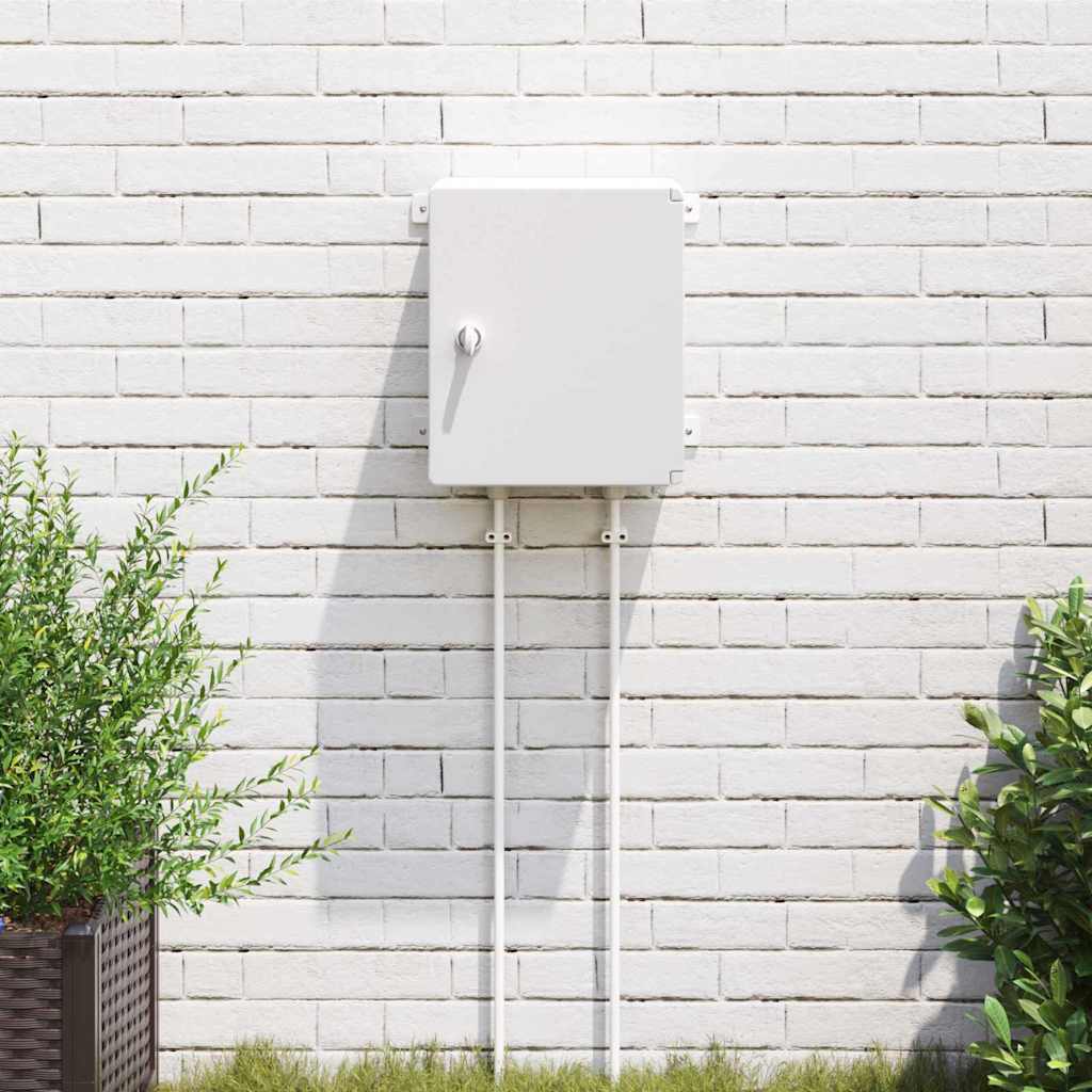 Bedieningskast Grijs 37 x 16,5 x 35 cm ABS Kunststof is nu te koop bij PeponiXL, paradijselijk wonen!