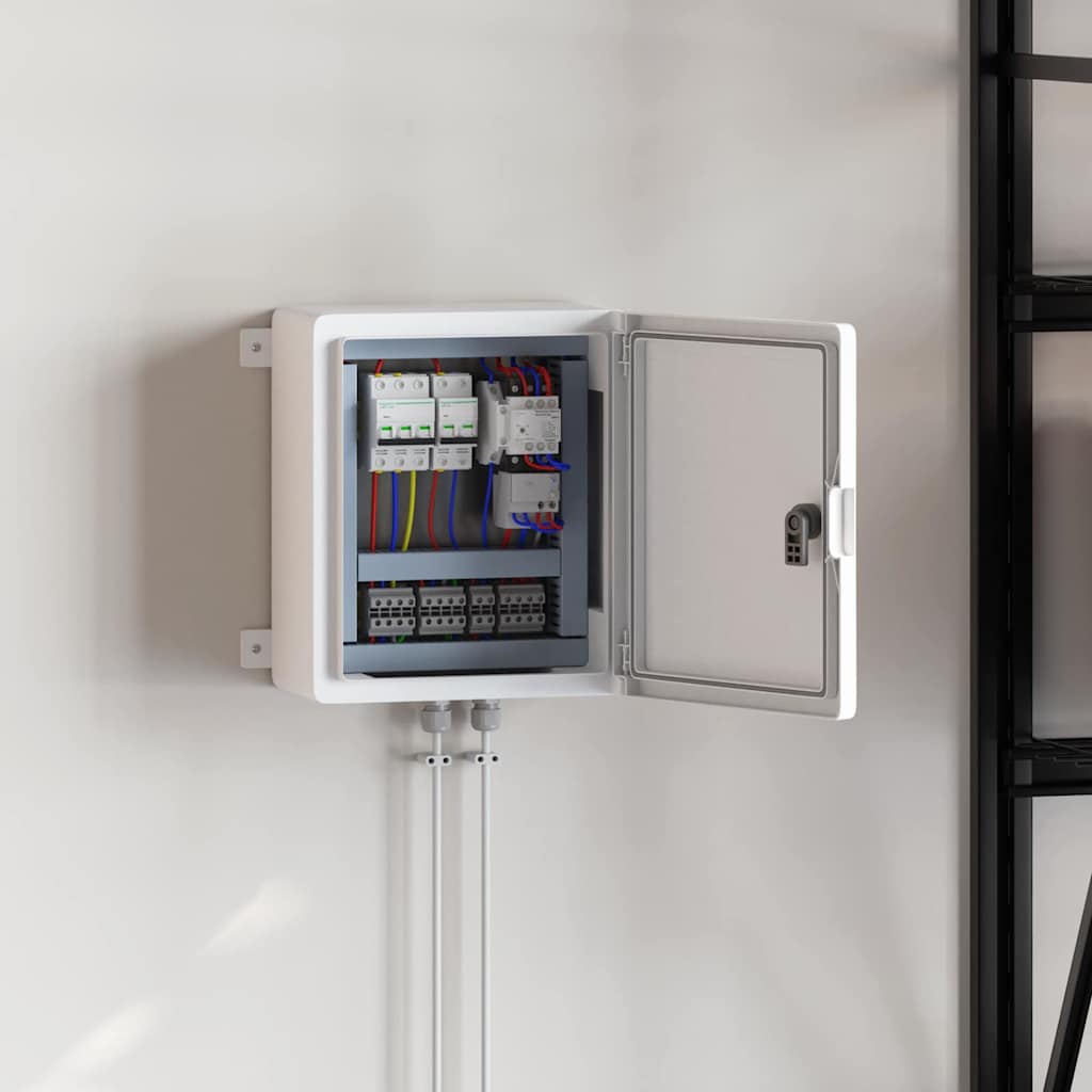 Bedieningskast Grijs 37 x 16,5 x 35 cm ABS Kunststof is nu te koop bij PeponiXL, paradijselijk wonen!