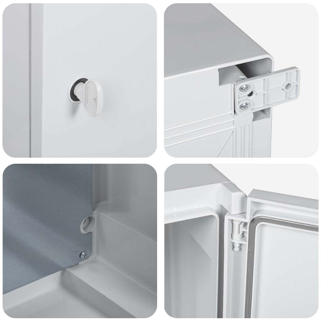 Bedieningskast Grijs 47 x 20 x 50 cm ABS Kunststof is nu te koop bij PeponiXL, paradijselijk wonen!