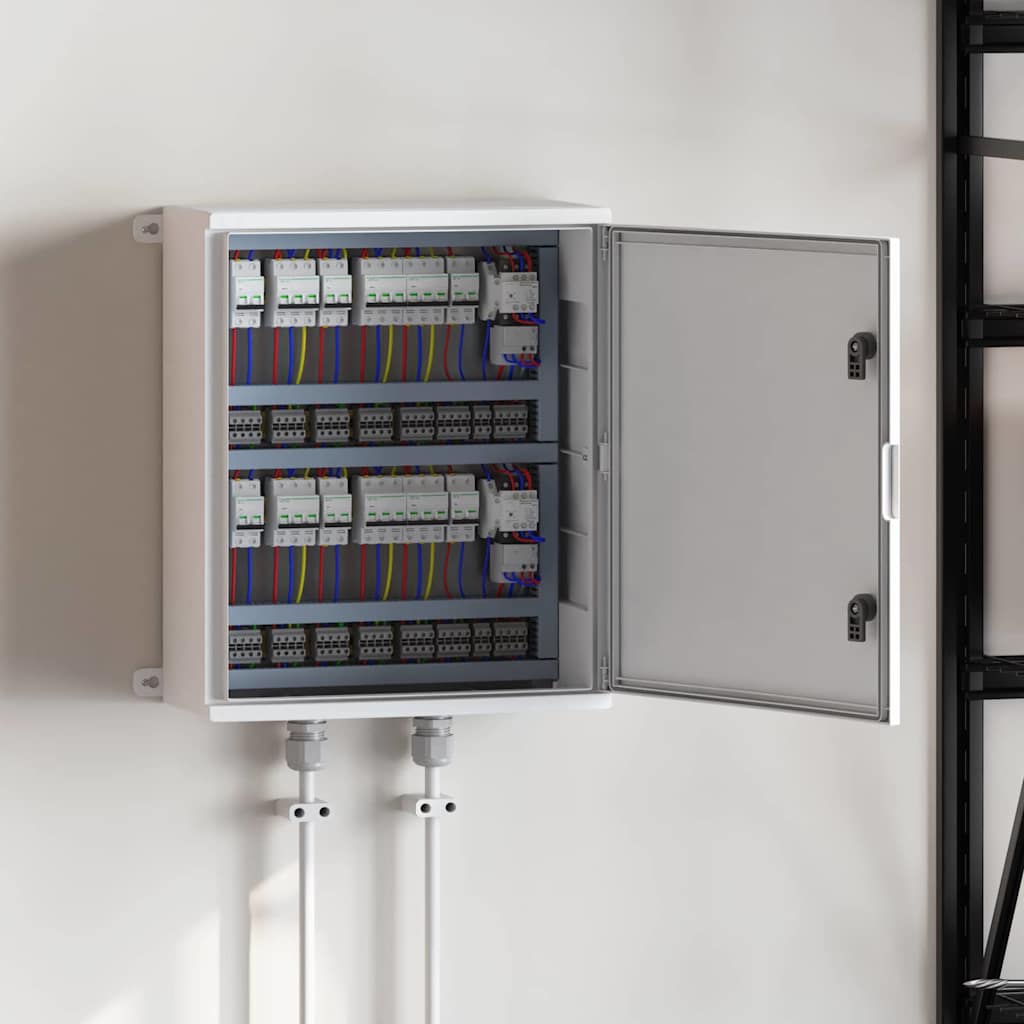 Bedieningskast Grijs 57 x 23 x 60 cm ABS Kunststof is nu te koop bij PeponiXL, paradijselijk wonen!