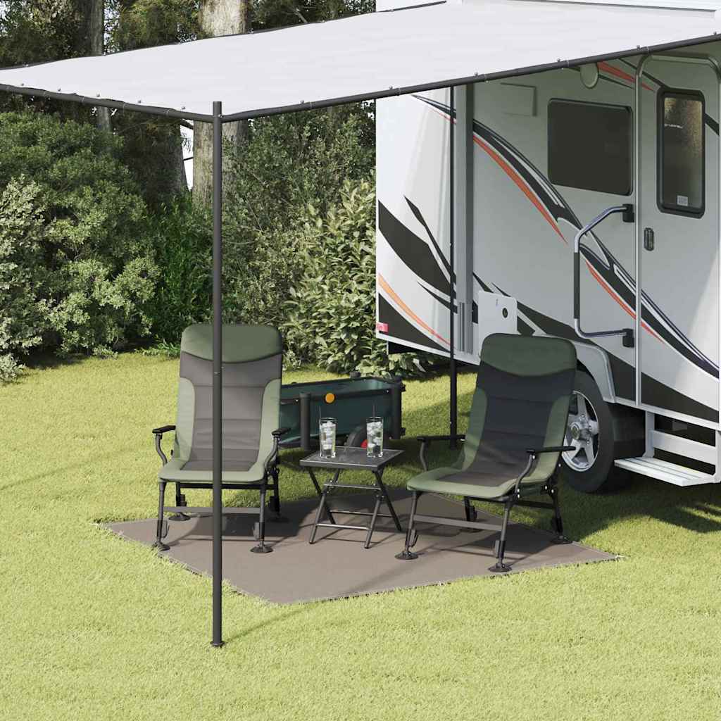 Tenttapijt Lichtgrijs 200 x 200 cm Polyetheen