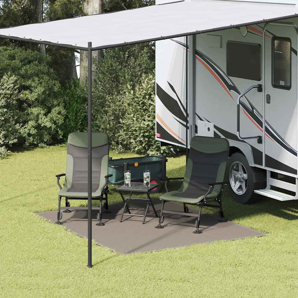 Tenttapijt Lichtgrijs 200 x 250 cm Polyetheen