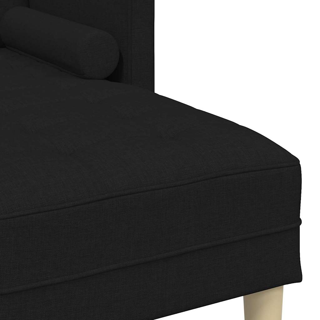 Bankstel met kussen Zwart Polyester is nu te koop bij PeponiXL, paradijselijk wonen!