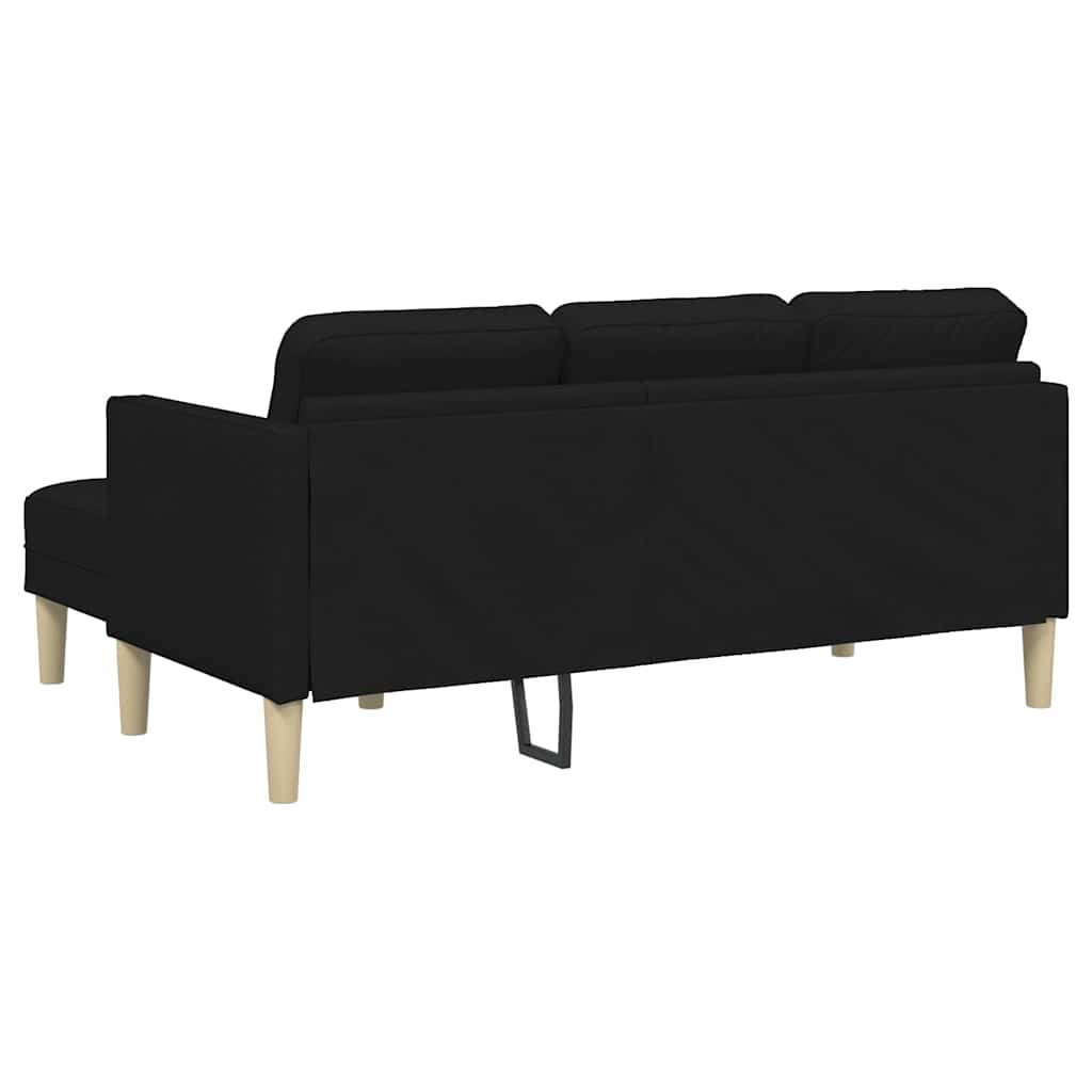 Bankstel met kussen Zwart Polyester is nu te koop bij PeponiXL, paradijselijk wonen!