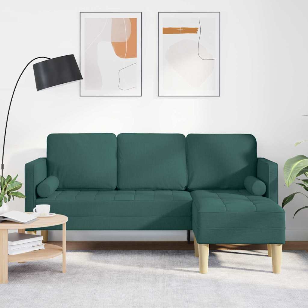 Bankstel met kussen Donkergroen Polyester is nu te koop bij PeponiXL, paradijselijk wonen!